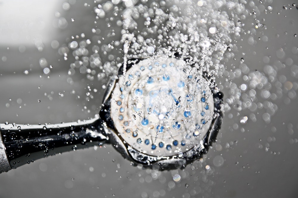 shower shower head water drop of water 161502